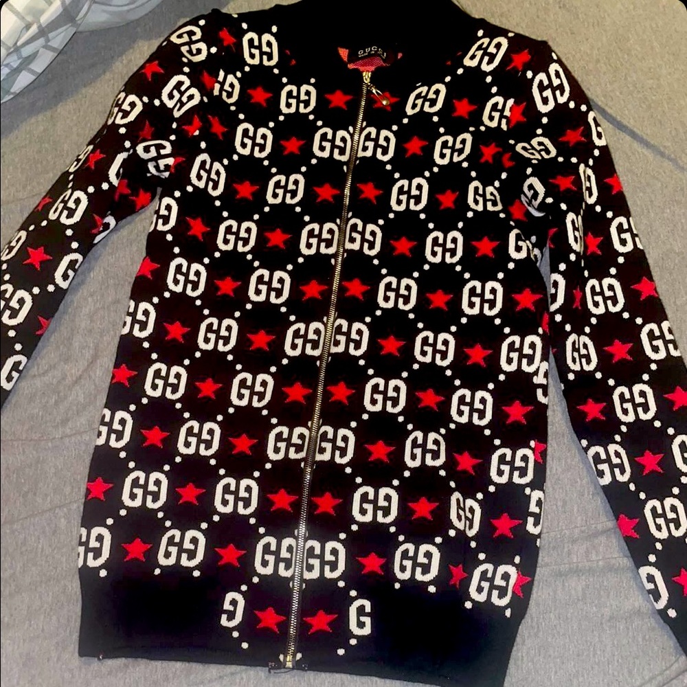 Gucci GG zip up jacket (Authentic)
